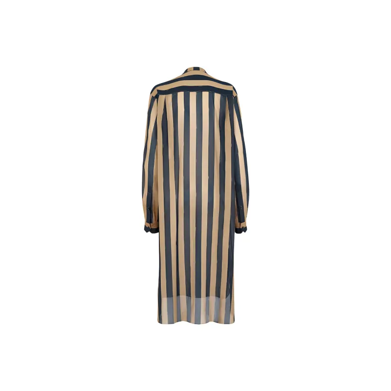 FENDI SS24 Long Sleeved Dresses Women's Yellow-1