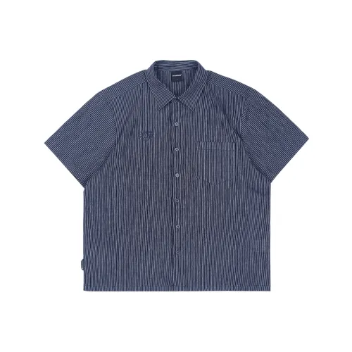 MYSAMESAME Summer T Shirt Loose Fit Unisex Dark Blue In Stock