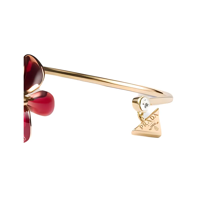 PRADA Metal Bangles Women's Gold-1