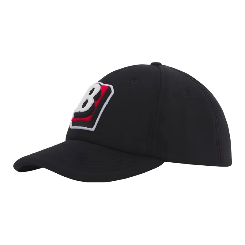 Burberry Letter Graphic Cotton Baseball Cap-4