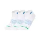 3 Pack (White/Sea Blue)