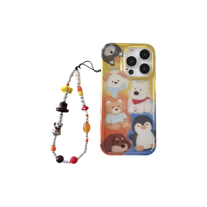 Kona Chun TPU Material Phone Cases Compatibility With 16 Pro Max/15 Pro/14 Pro/13/12/iPhone 15-1