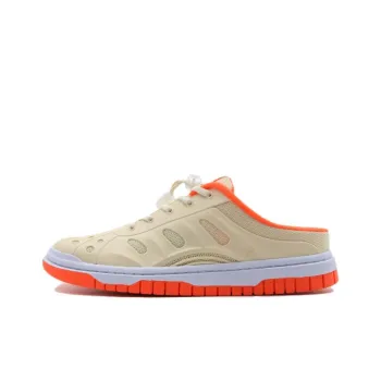 I'm Shopping Classic Fashion Mules Lightweight And Breathable Low Top Skateboard Shoes Unisex Orange Red