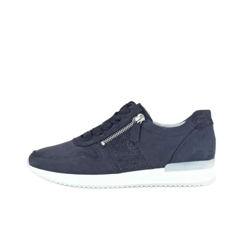 Gabor Fashion Low Top Casual Shoes Women's Blue-0