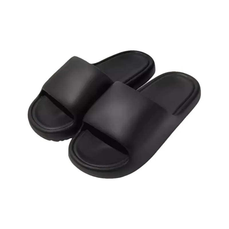 Ke Jiayi Squashy And Bouncy Feeling Platform Slippers Summer Bathroom Eva Home Bathing Plus Size, Slippers-8