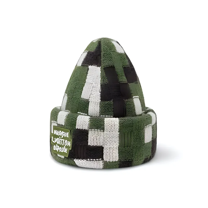 LOUIS VUITTON Wool Beanies Unisex Green-1