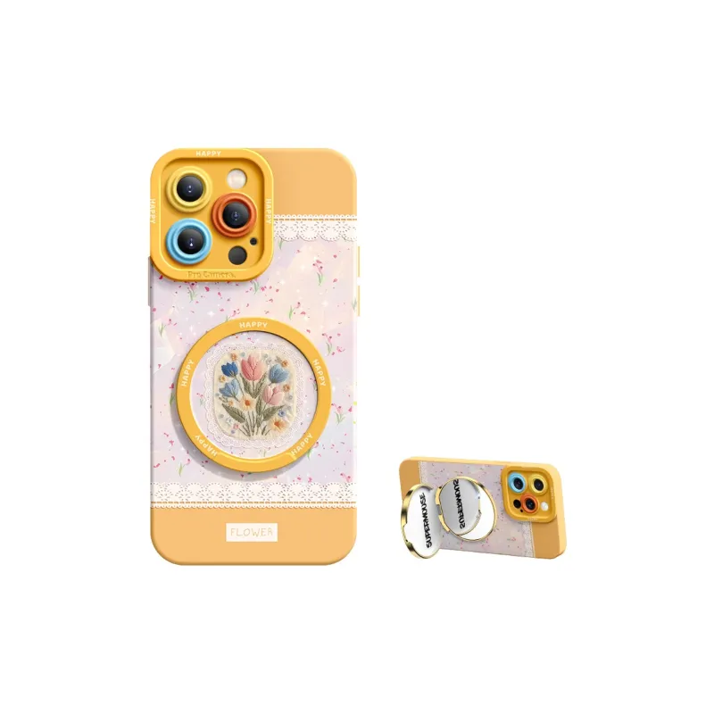 SUPER MOUSE Silicone Material Phone Cases Compatibility Apple IPhone 16/15/14/13/Pro/Max Refreshing Artistic-6