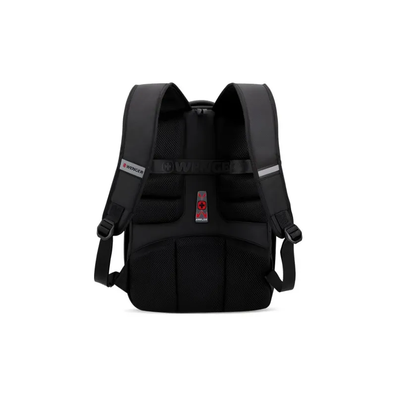 Wenger Fabric Backpack Large Size Unisex Black-2