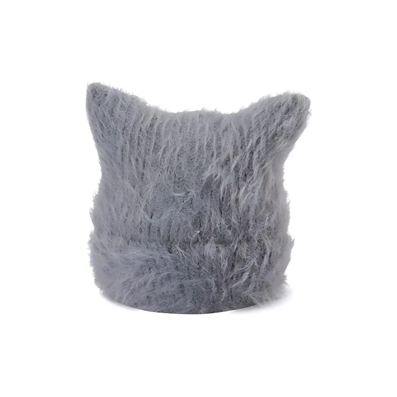 FILA FUSION Polyamide Beanies Women's Moon Mist Gray-2