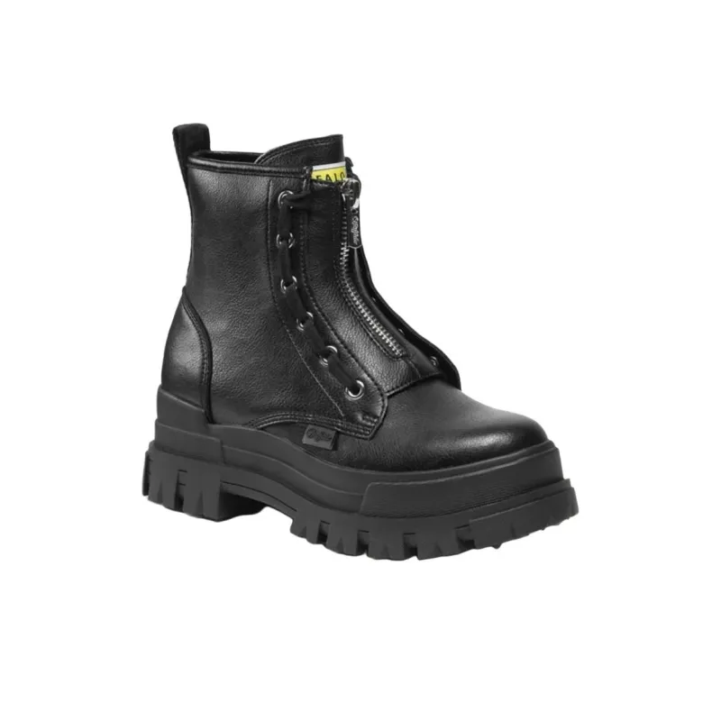 Buffalo Aspha Zip Ankle Boots Women's Black-2