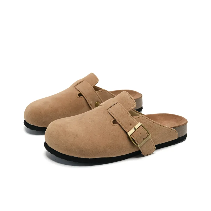 ABCIO Odor Resistant Abrasion Resistant Slip Resistant Closed Toe Slippers Women's-7