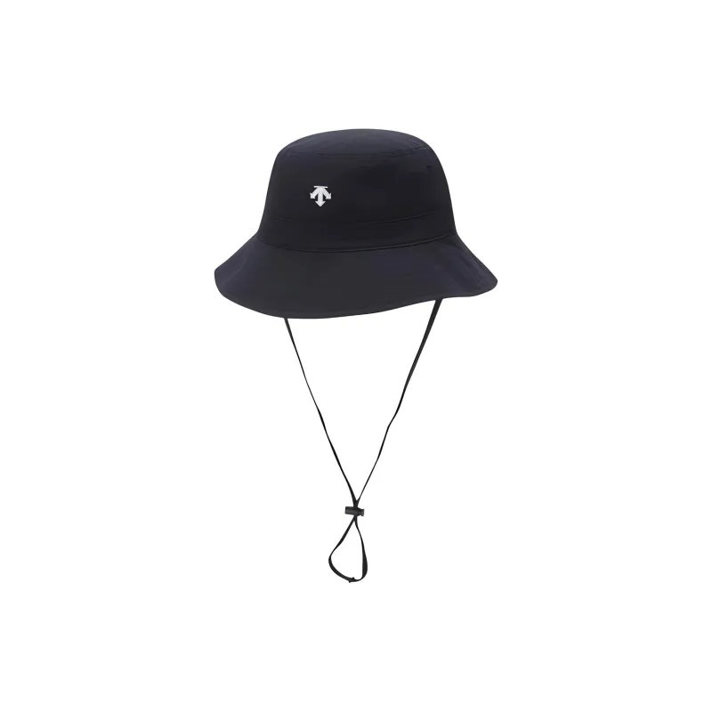 DESCENTE Nylon Bucket Hats Unisex Black-2