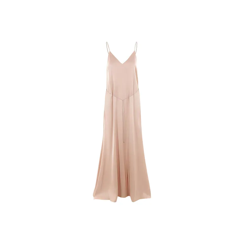 FENDI V Neck Sleeveless Maxi Dress-1