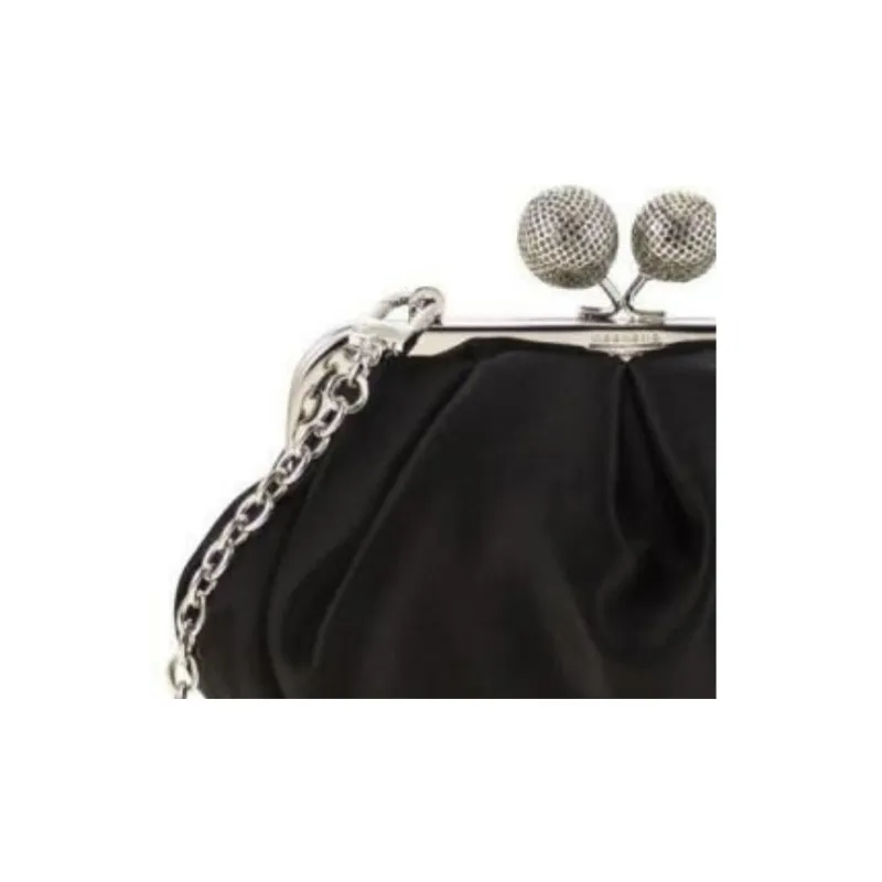 WEEKEND MaxMara Cotton Clutch Women's Black-4
