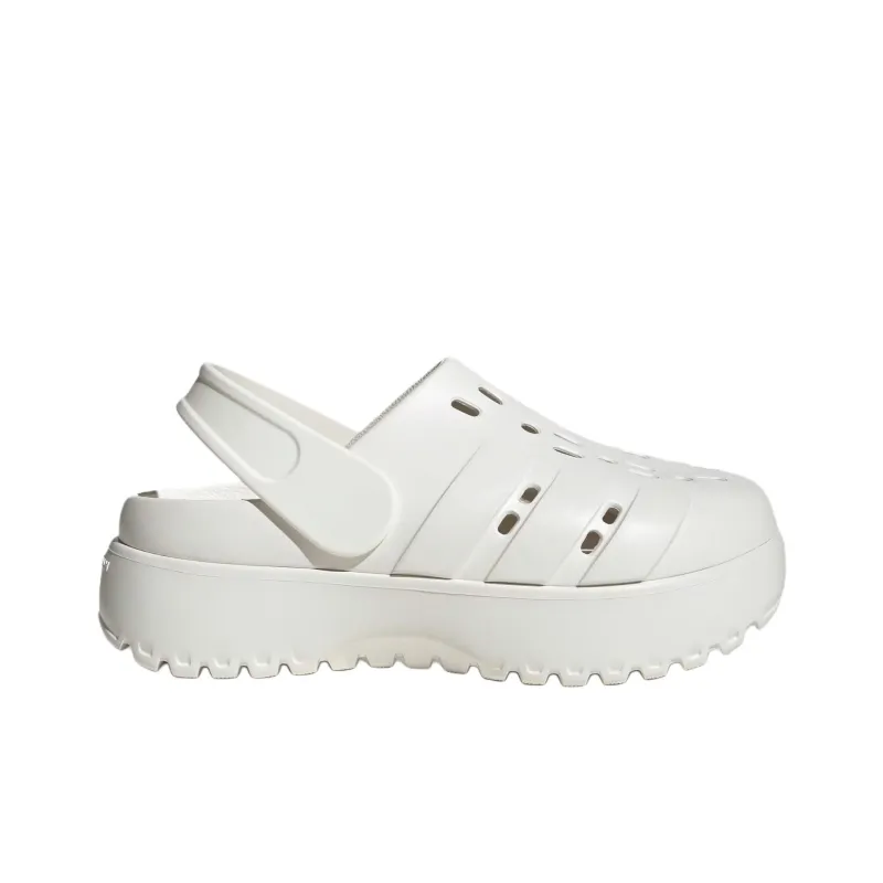 Adidas Adilette Clogs Women's White-1