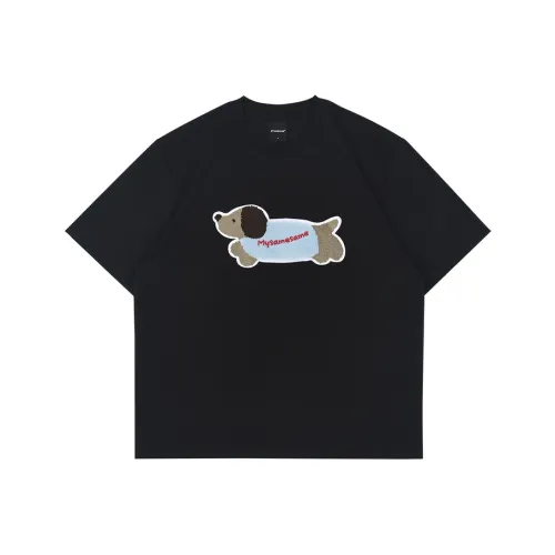 MYSAMESAME Summer T Shirt Unisex Black In Stock