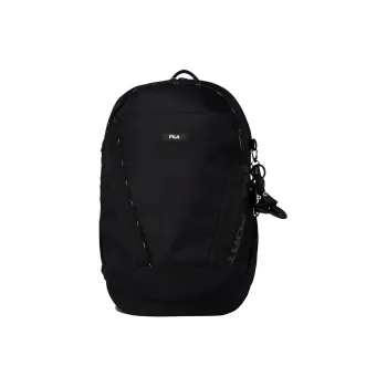 FILA Nylon Backpack Unisex Black