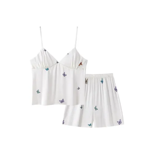 YUZHAOLIN Pajama Set Women's White
