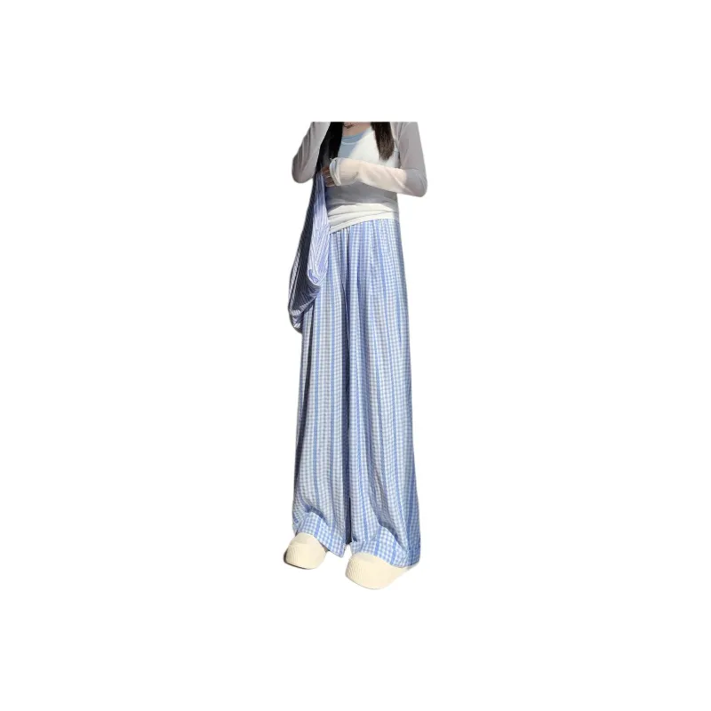 Dior Beauty Casual Pants Women's Light Blue-3