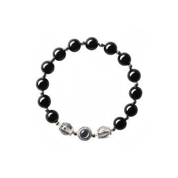 MUSHIFEN Obsidian Bracelets Unisex