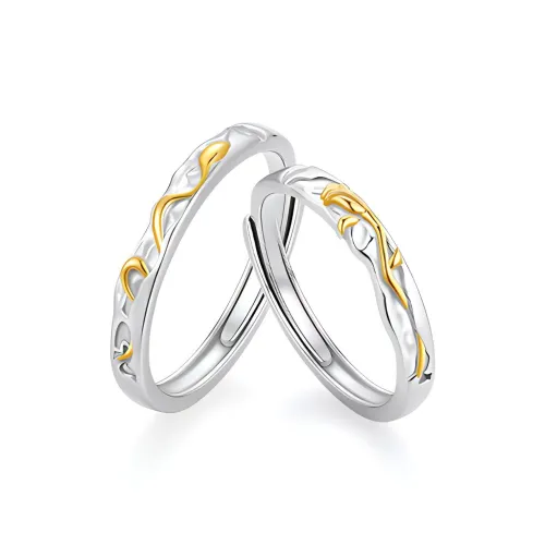 Good Quality S999 Fine Silver Rings Unisex