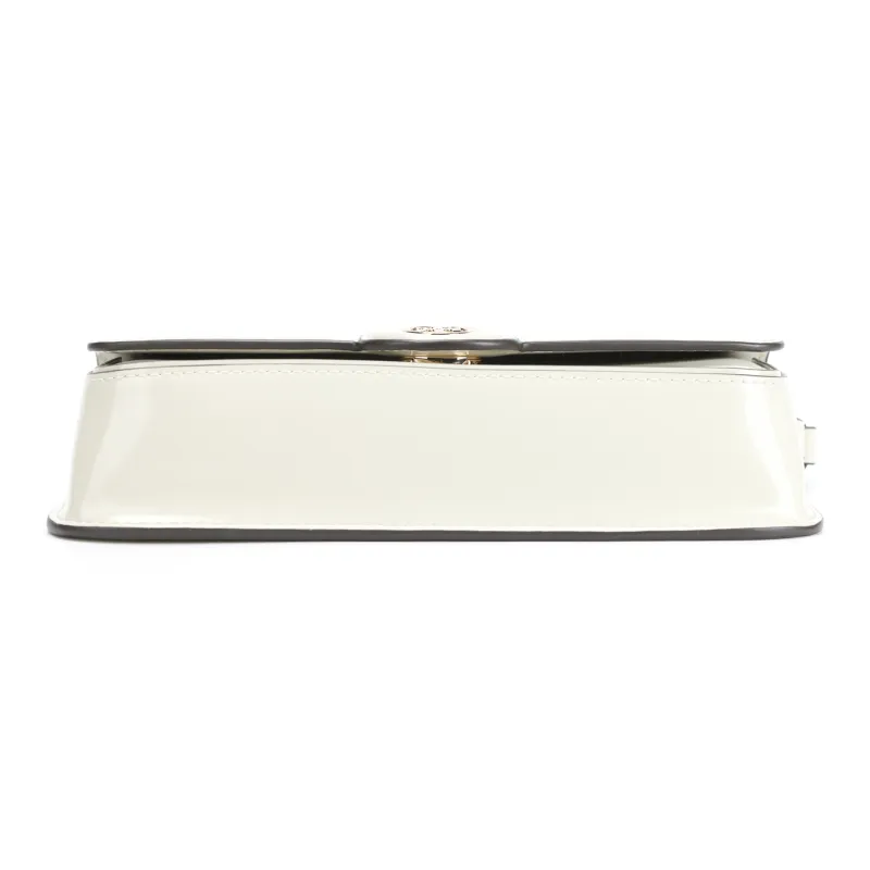 TORY BURCH Robinson Spazzolato E/W Shoulder Bag Shea Butter-3