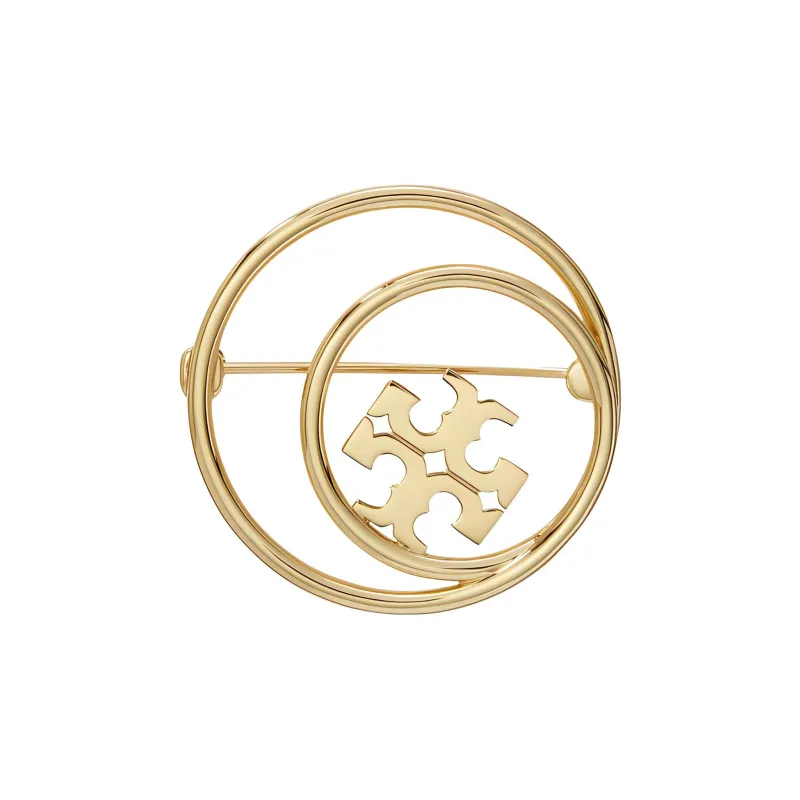 TORY BURCH Miller Polished finish Brooch-0