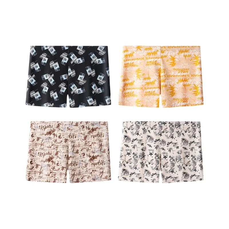 MIIOW Trend Party Series Boxer Shorts Men's 4 Pack-0