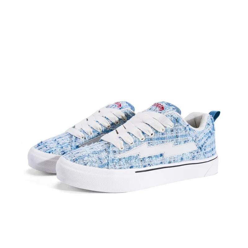 VFTS Lightning Skateboard Shoes Anti Slip Wear Resistant Low Top Classic Preppy Style Students Unisex-52