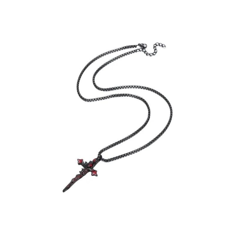 CENTURY&KINDLE Titanium Steel Necklaces Unisex-4
