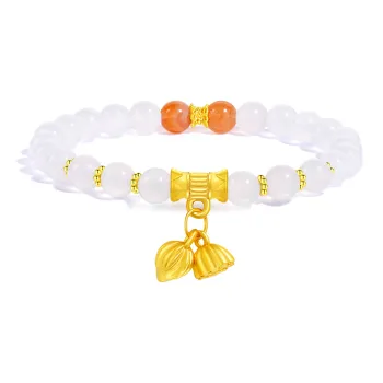 Lao Feng Xiang Chalcedony Bracelets Women's