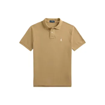 Polo Ralph Lauren SS25 Polo Shirt Men's Brown Yellow