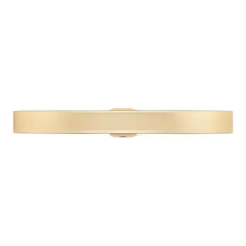 GUCCI Leather Belts Women's Gold Width 3CM-1