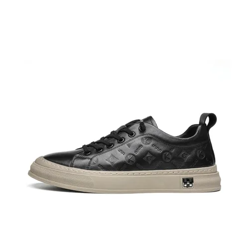 HD Slip Resistant Cushioning Abrasion Resistant Lightweight Breathable Low Top Skateboard Shoes Men's