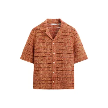 ZARA Shirts Men Red