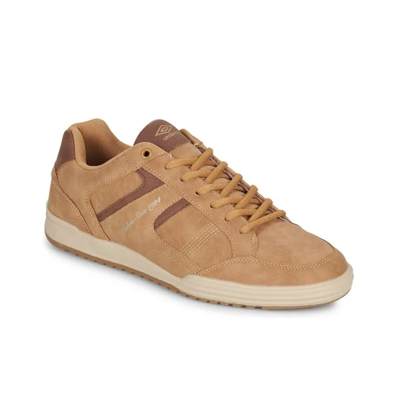Umbro Jade Anti Slip Wear Resistant Low Top Skateboard Shoes Men's Brown-2