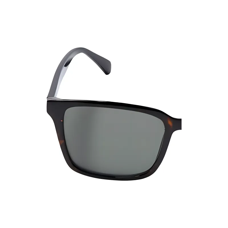GUESS Resin Rectangular Sunglasses Men's H Black-2