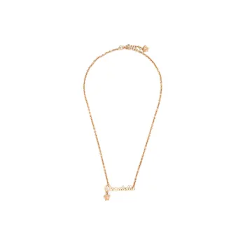 VERSACE Necklaces Unisex Rose Gold