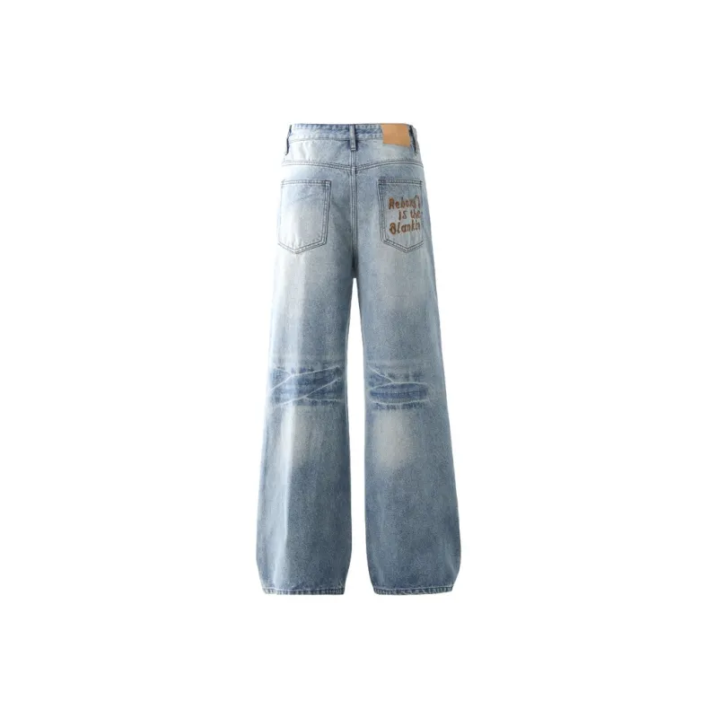 WELTER EXPERIMENT Jeans Unisex Blue-1