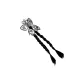 Paisley[Natural Black]Claw Clip