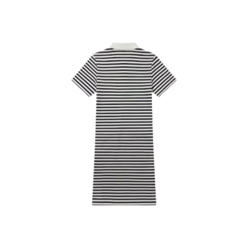 HAZZYS Short Sleeved Dress Women's Beige Yellow-1