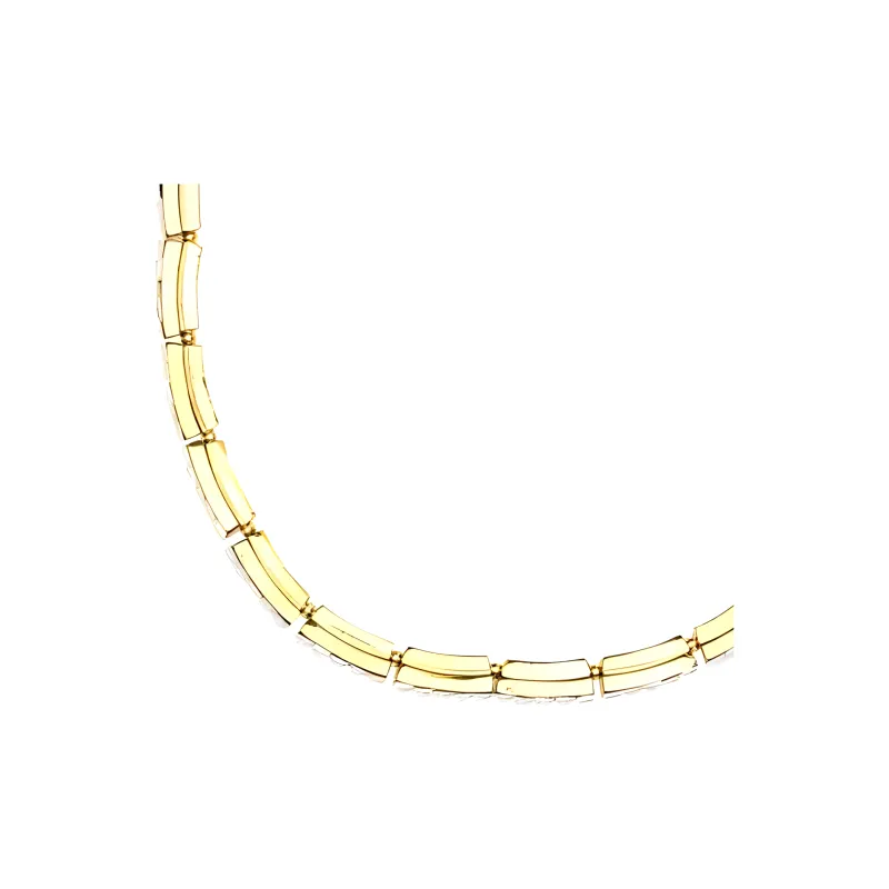 Alessandra Rich Embellished Baguette Choker-2