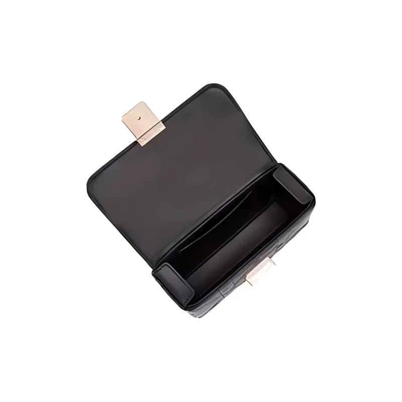 ELLE Split Cow Leather Small Square Bag, One Shoulder Handbag Small Size Women's Multicolor-3