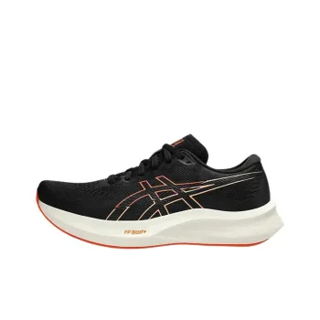 Asics EvoRide Speed 3 Low Top Running Shoes Women's Black Orange