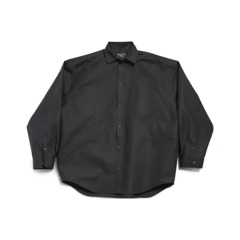 Balenciaga Outerwear Large Fit Shirt-0