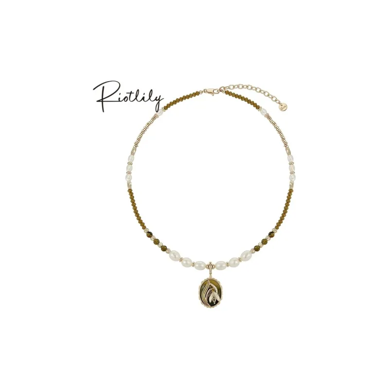 RiotLILY Faux Crystal Necklaces Women's-1