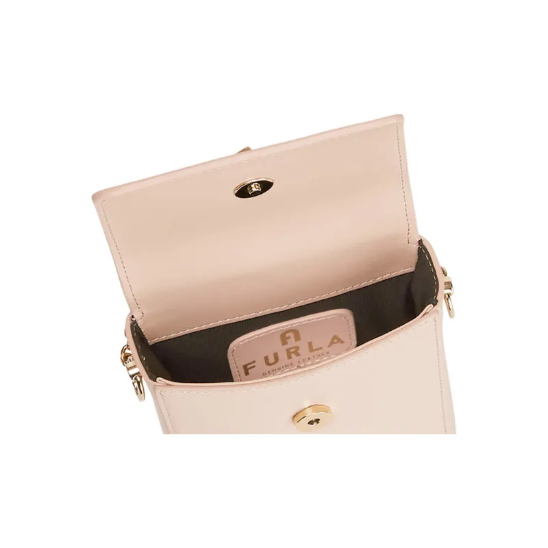 Furla My Joy Taita Calfskin Shoulder Bag Crossbody Bag Mini Women's Nude-5