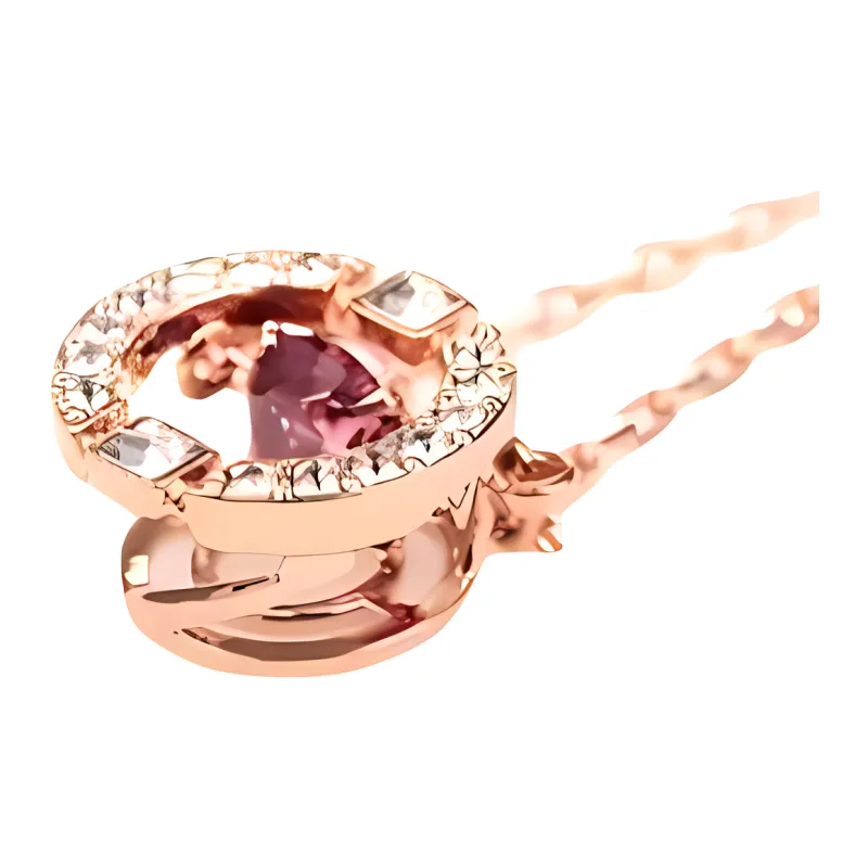 Swarovski Swarovski Crystal Necklaces Women's Rose Gold-1