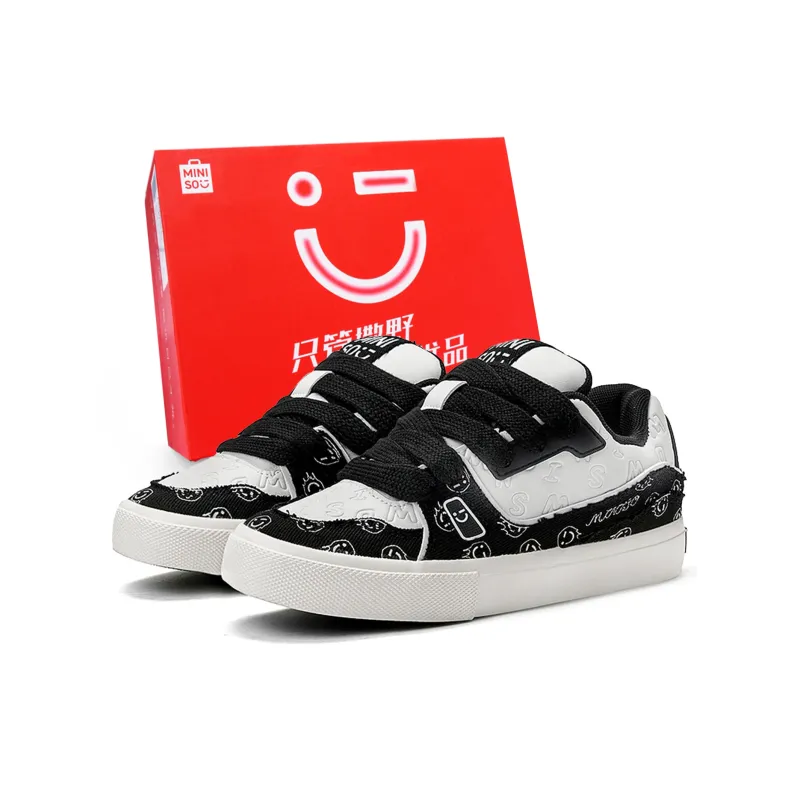 MINISO Low Top Canvas Shoes Unisex-14