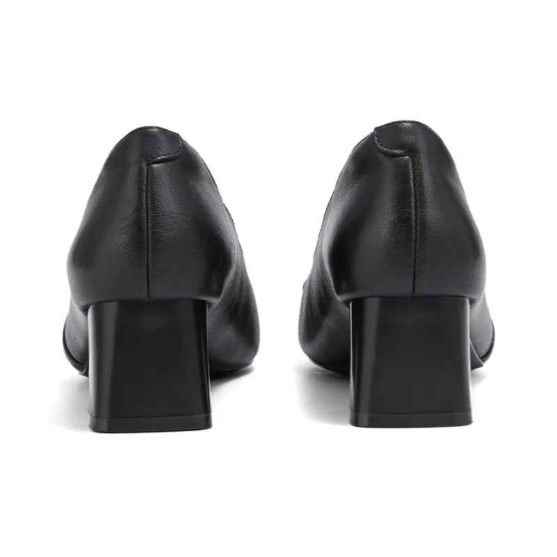 Hotwind Chunky Heel High Heels Women's-3